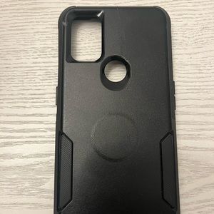 Black Nord N 10 otter box phone case